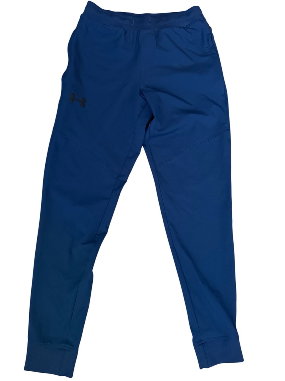 Under Armour Elite Sportstyle Joggers Sz M Navy Blue HeatGear